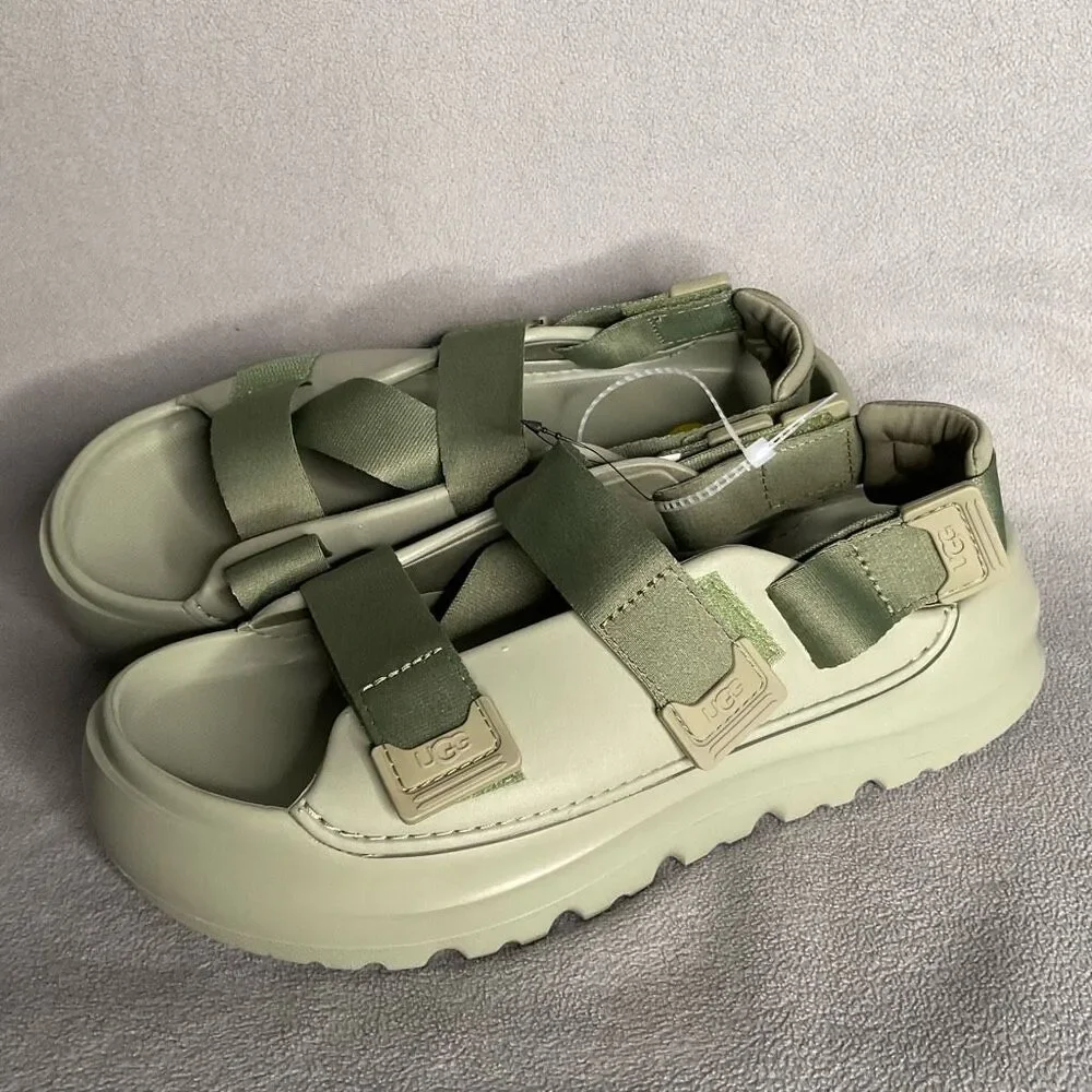 UGG Men's Sandals Size 9 Shaded Clover Green Stratus Lightweight Molded 1153078‎